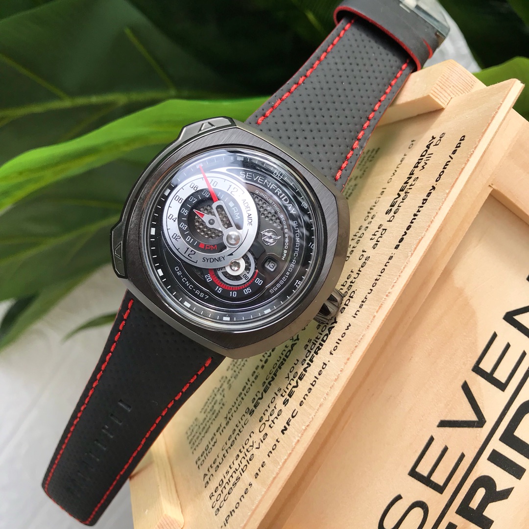 SF-20 Q3/04机芯：原装miyota82s7机芯[强]尺寸：43x49mm最新Q系列，三针分离