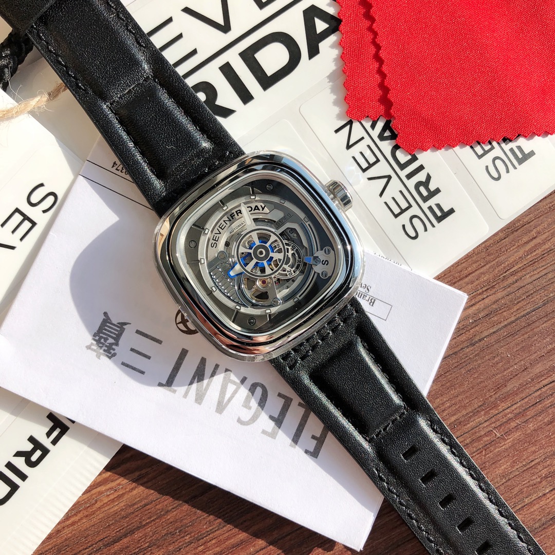 SF-22 七个星期五SEVENFIRDAY 型号：S1/01。表径47*47mm，原装miyota 