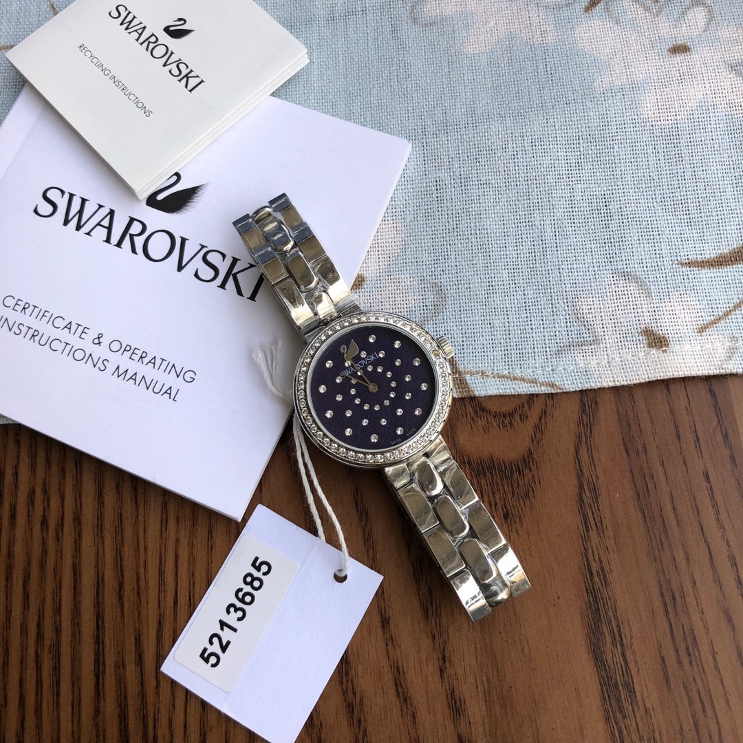 SWA5213685 正品手表渠道货,全套专柜包装,带盖章保卡,防伪卡,支持专柜验货,实物拍摄;施华洛世奇(Sw