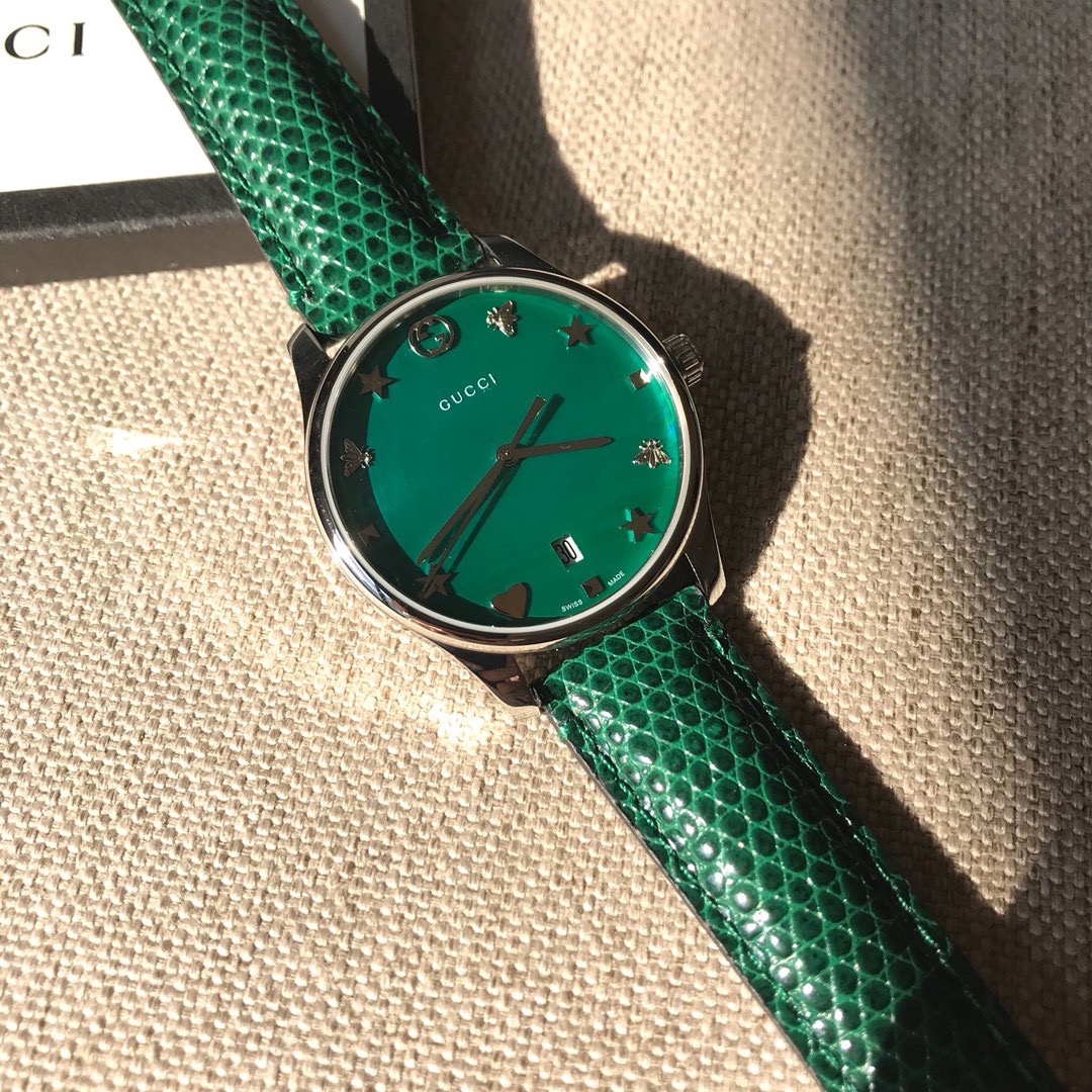 GC10 GUCCI古驰纯原厂正品,全套专柜包装,带盖章保卡,防伪卡,支持专柜验货,实物拍摄;GUC