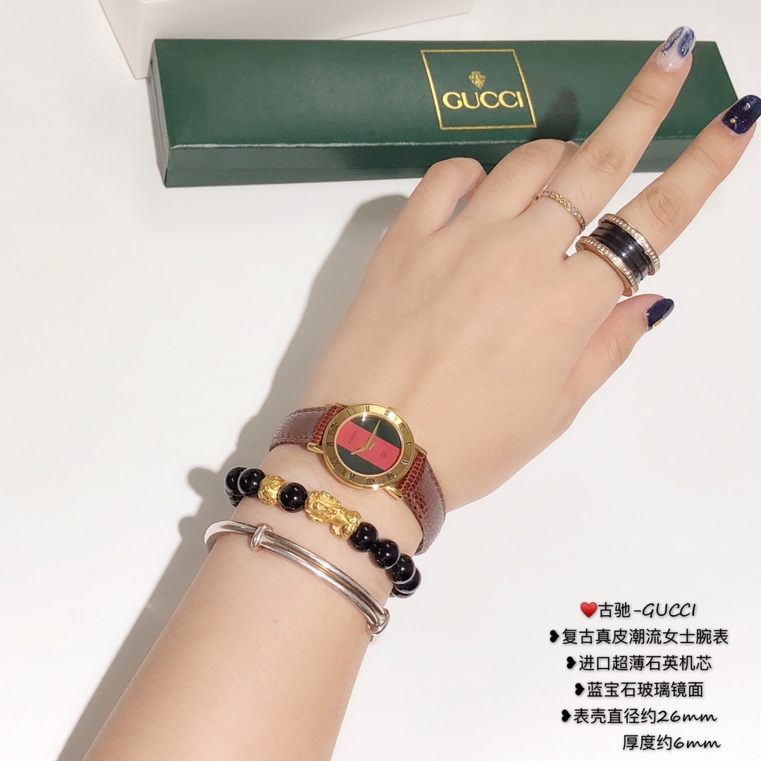 GC28 GUCCI古驰纯原厂正品,全套专柜包装,带盖章保卡,防伪卡,支持专柜验货,实物拍摄;无佩戴