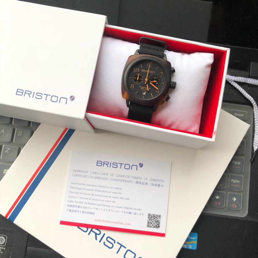 BR008 配全套包装，海淘正品，发过浪漫轻奢潮牌BRISTON布里斯顿，中性手表，周冬雨明星同款！新