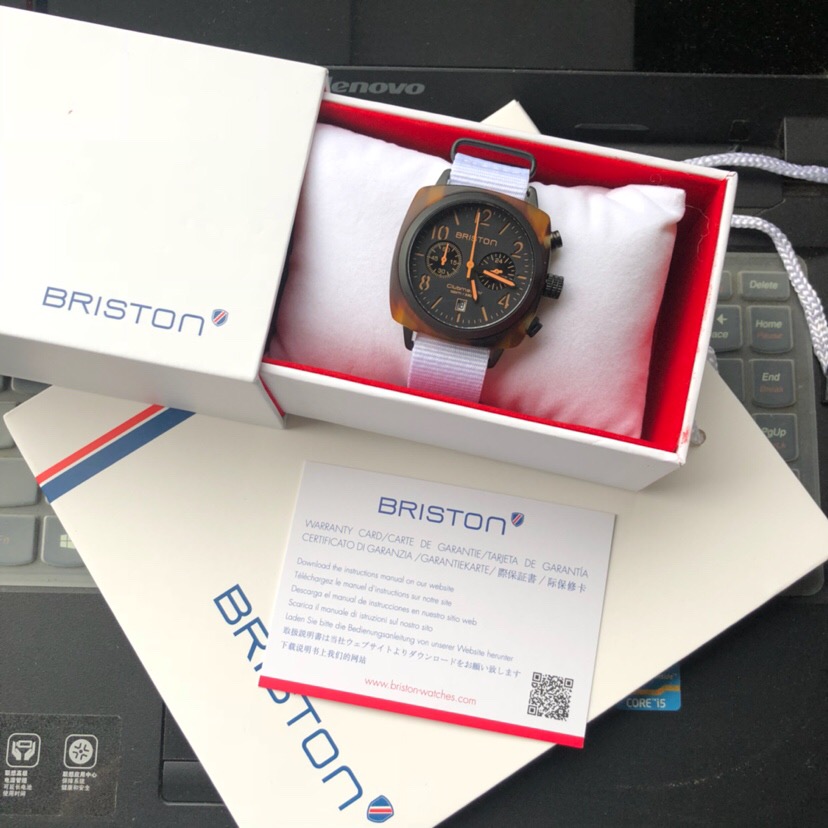 BR009 配全套包装，海淘正品，发过浪漫轻奢潮牌BRISTON布里斯顿，中性手表，周冬雨明星同款！新
