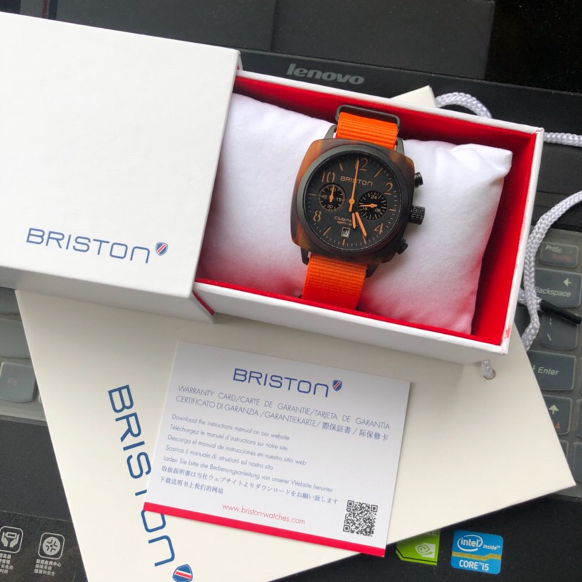 BR010 配全套包装，海淘正品，发过浪漫轻奢潮牌BRISTON布里斯顿，中性手表，周冬雨明星同款！新