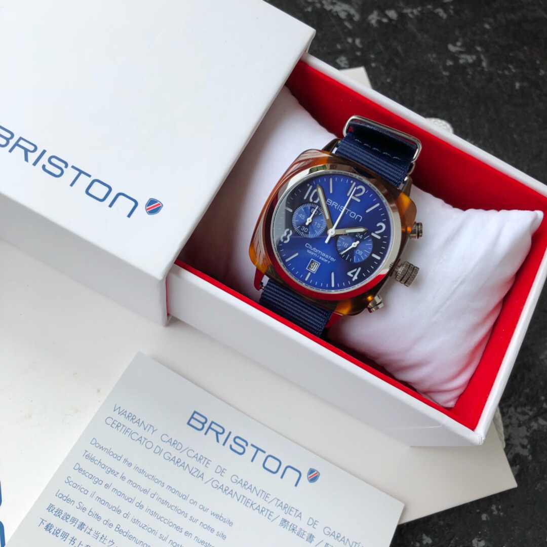 BR014 配全套包装，海淘正品，发过浪漫轻奢潮牌BRISTON布里斯顿，中性手表，周冬雨明星同款！新