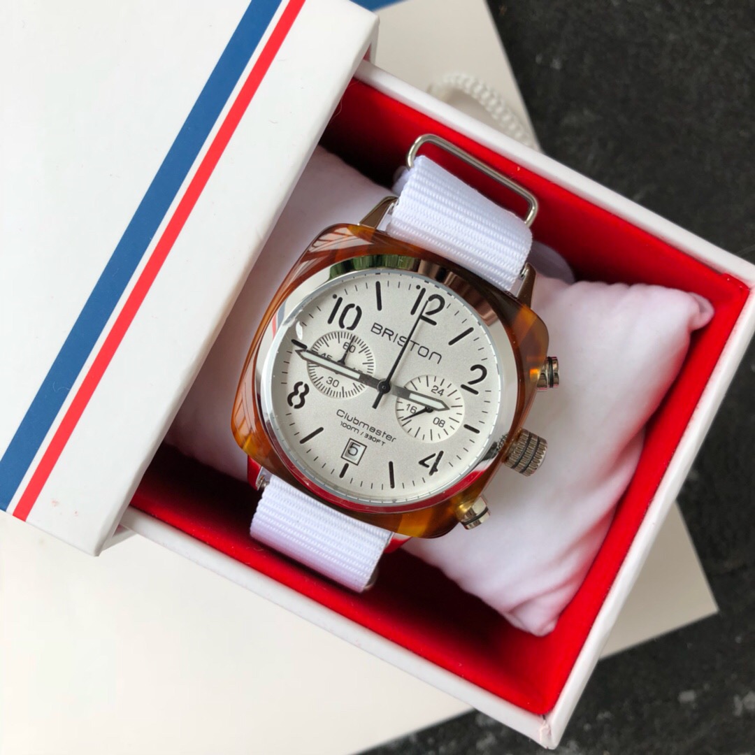 BR015 配全套包装，海淘正品，发过浪漫轻奢潮牌BRISTON布里斯顿，中性手表，周冬雨明星同款！新