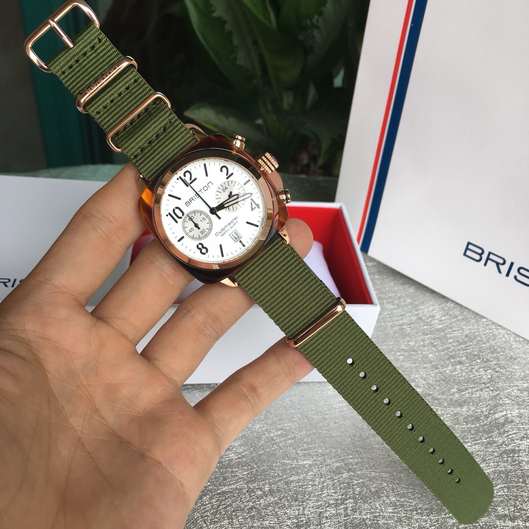 BR017 配全套包装，海淘正品，发过浪漫轻奢潮牌BRISTON布里斯顿，中性手表，周冬雨明星同款！新