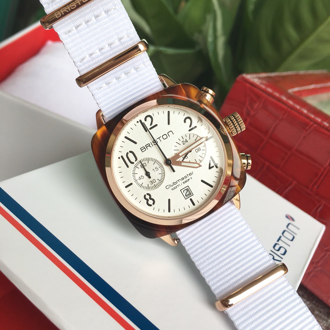 BR018 配全套包装，海淘正品，发过浪漫轻奢潮牌BRISTON布里斯顿，中性手表，周冬雨明星同款！新