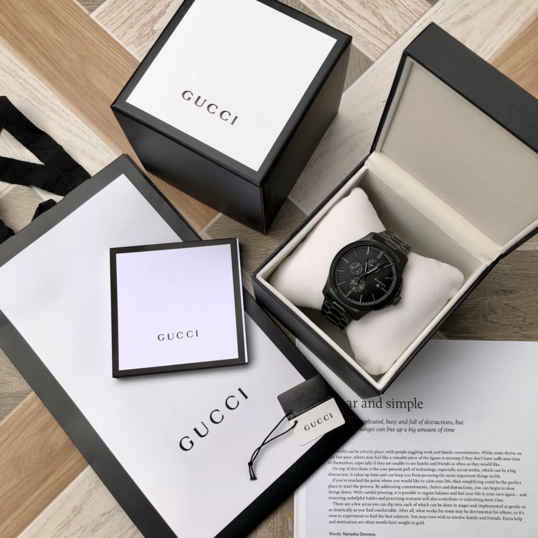 GC45 original Gucci,古驰 小蜜蜂精钢G-timeless系列男表,大部件原装厂出