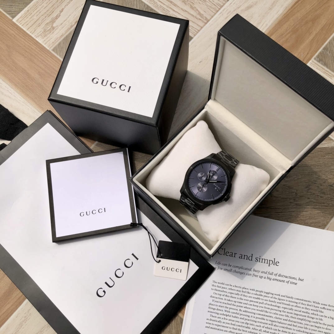 GC44 original Gucci,古驰 小蜜蜂精钢G-timeless系列男表,大部件原装厂出