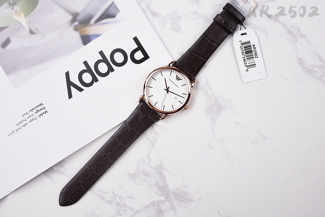 AR2502 ARMANI阿玛尼正品手表渠道货，全套专柜包装，带盖章保卡，防伪卡，支持专柜验货，实物拍摄