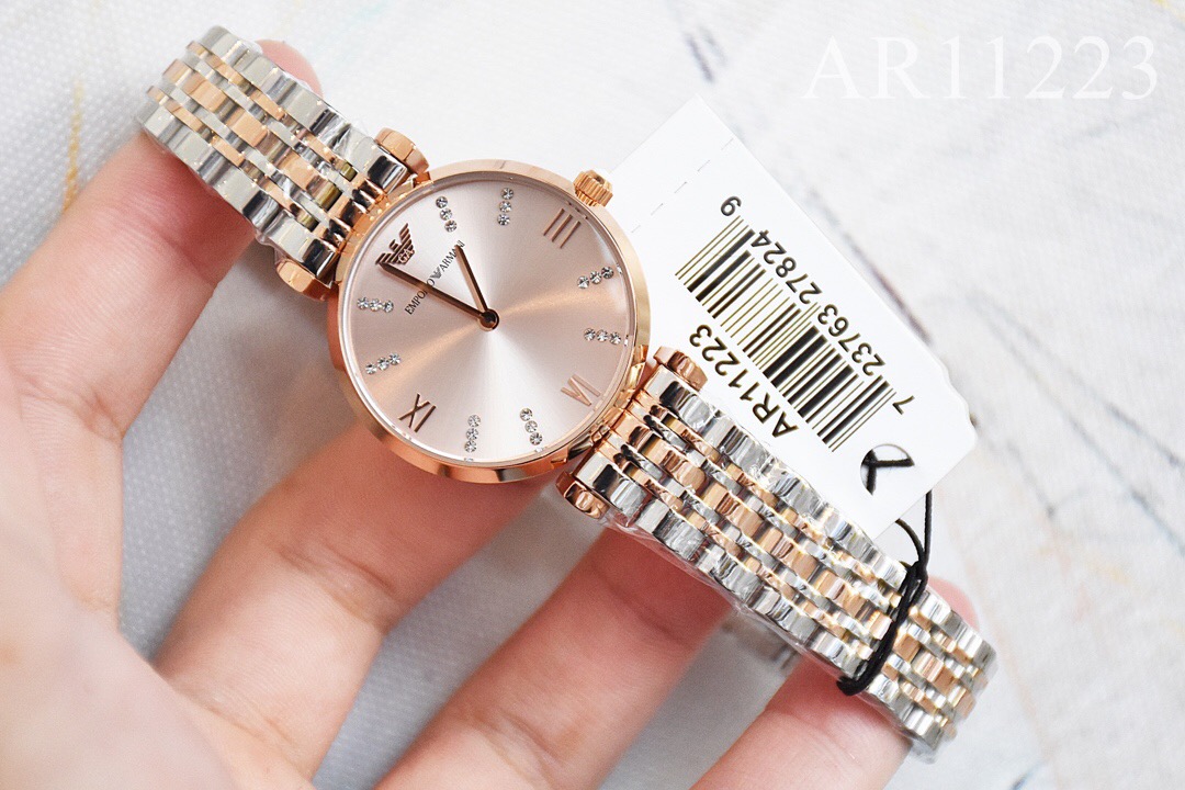 AR11223 ARMANI 阿玛尼正品手表渠道货,全套专柜包装,带盖章保卡,防伪卡,支持专柜验货,实物拍