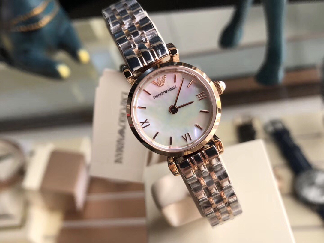 AR1764 ARMANI 阿玛尼正品手表渠道货,全套专柜包装,带盖章保卡,防伪卡,支持专柜验货,实物拍