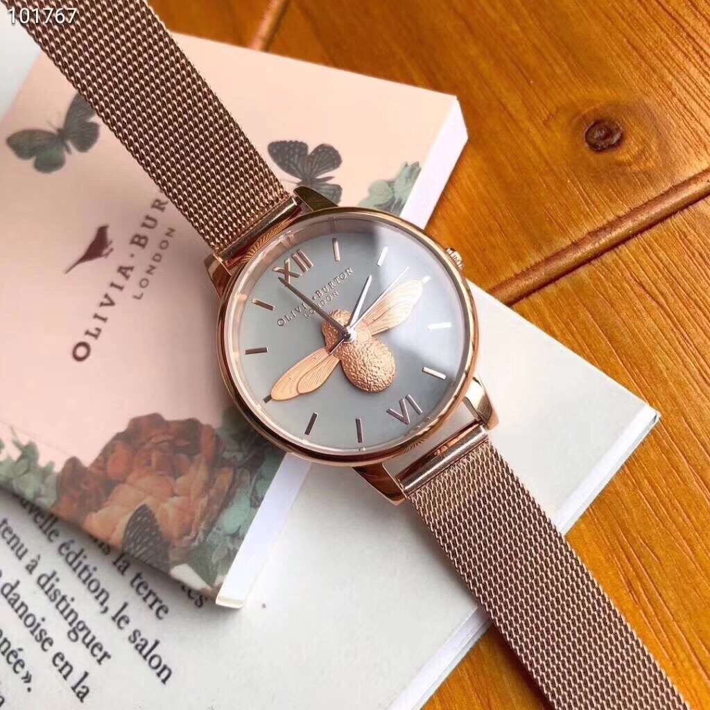 B001 来自英国的设计师品牌olivia burton(OB),正品手表渠道货,全套专柜包装,支持