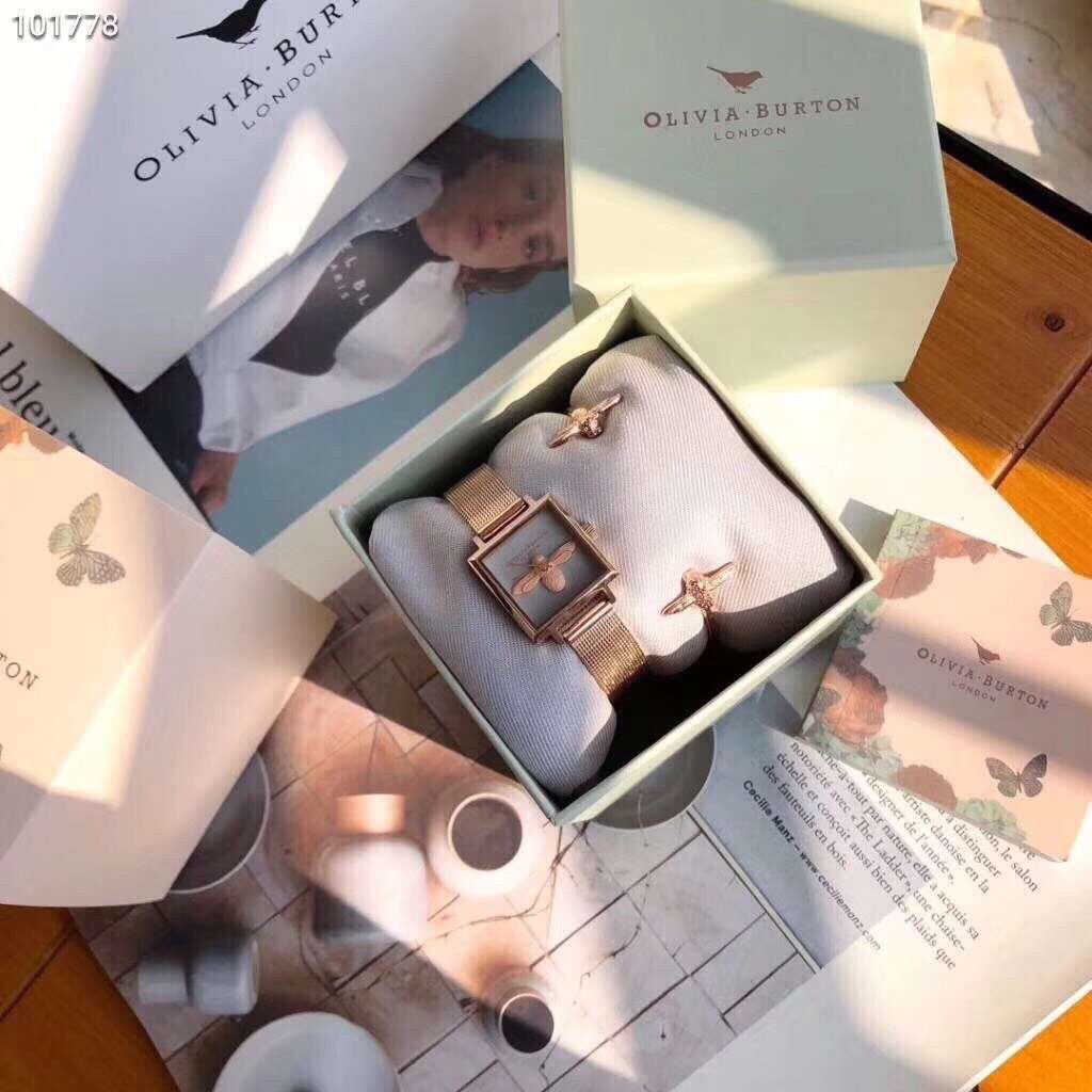 B003 来自英国的设计师品牌olivia burton(OB),正品手表渠道货,全套专柜包装,支持