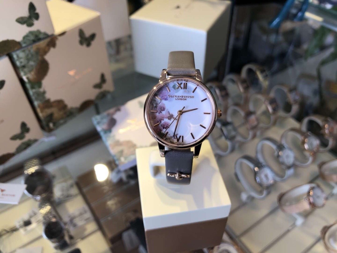 B011 来自英国的设计师品牌olivia burton(OB),正品手表渠道货,全套专柜包装,支持
