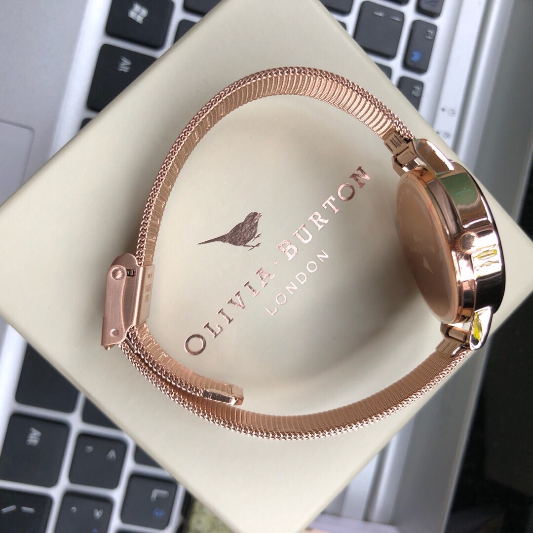 B015 来自英国的设计师品牌olivia burton(OB),正品手表渠道货,全套专柜包装,支持