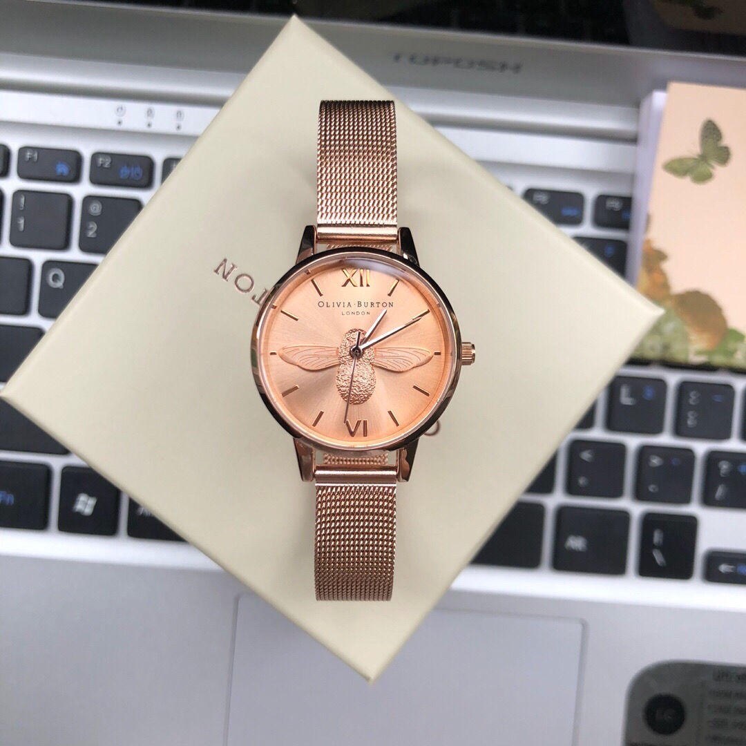 B013 来自英国的设计师品牌olivia burton(OB),正品手表渠道货,全套专柜包装,支持