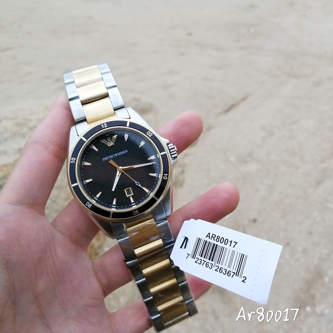 AR80017 Emporio Armani/阿玛尼正品手表渠道货,全套专柜包装,带盖章保卡,防伪卡,支持
