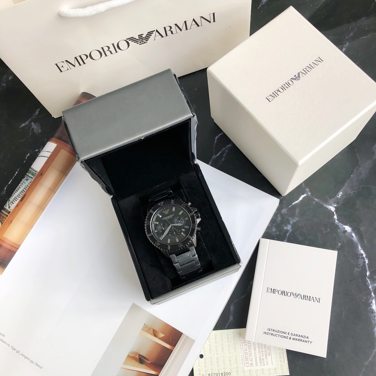 AR11363 阿玛尼2021秋冬新年新品男士腕表AR11363 精致多眼表盘，立体设计多维度掌握尽显绅士